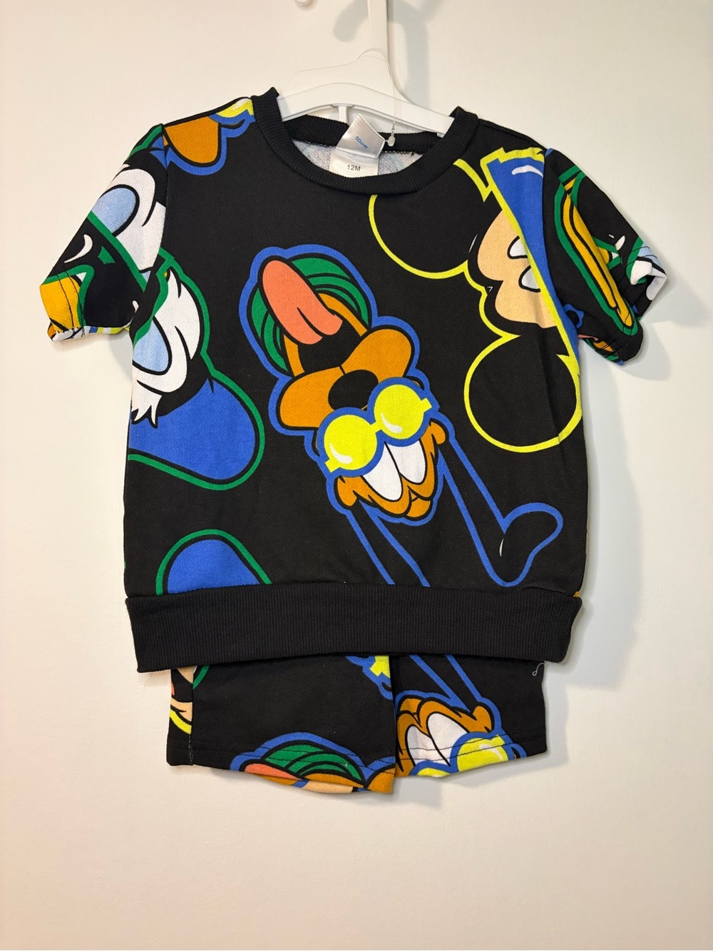 Disney Mickey & Friends Short Sleeve & Shorts Set